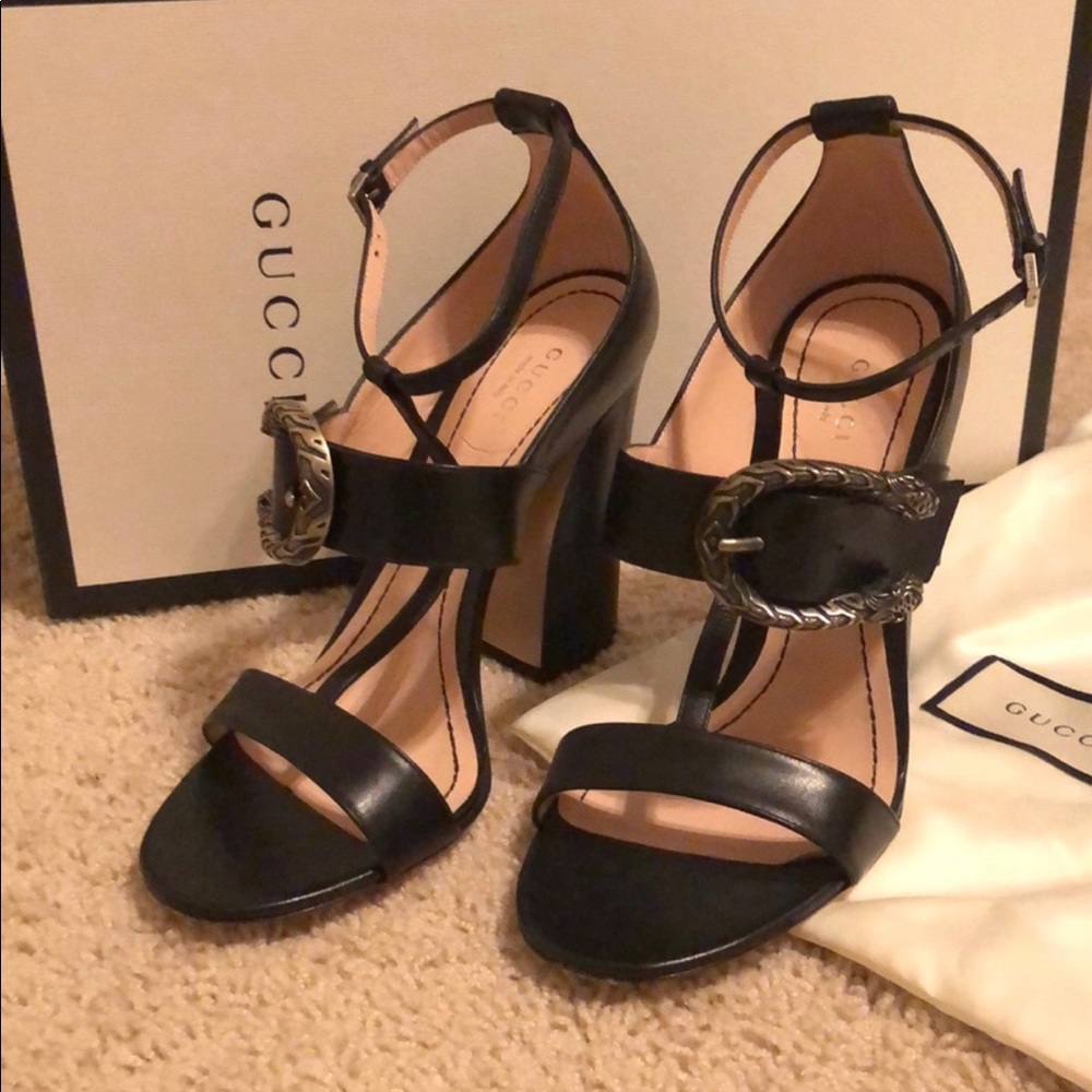 Authentic Gucci Dionysus sandals high heels
